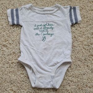 Rabbit Skins 6 Months Philadelphia Eagles Football Bodysuit